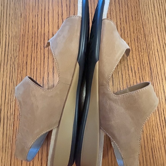 Easy Spirit Tan Leather Adjustable Strap Sandals Size 11W - Picture 10 of 10